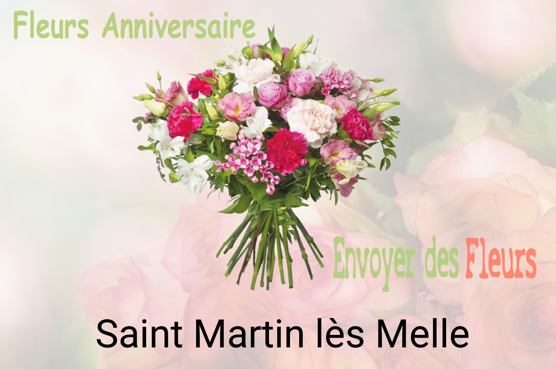Bouquet de fleurs d’anniversaire livré à Saint-Martin-lès-Melle